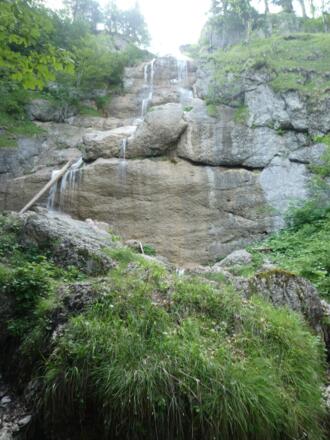 Wasserfall oberhalp Alpe Gratvorsäß