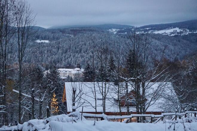 Blick bei Schachten nach Kostenz