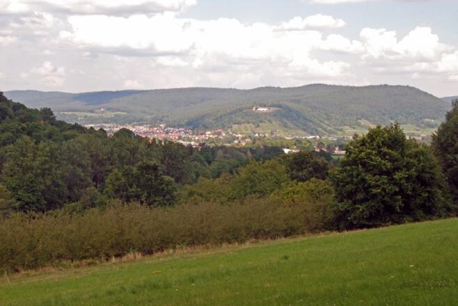 Blick auf Großheubach