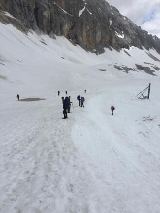 Auf dem Weg nach Sonnalpin