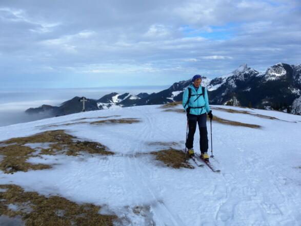 Laubensteinkuppe vor Kampenwand
