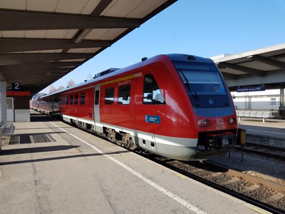 Bahnverbindung München Oberstdorf