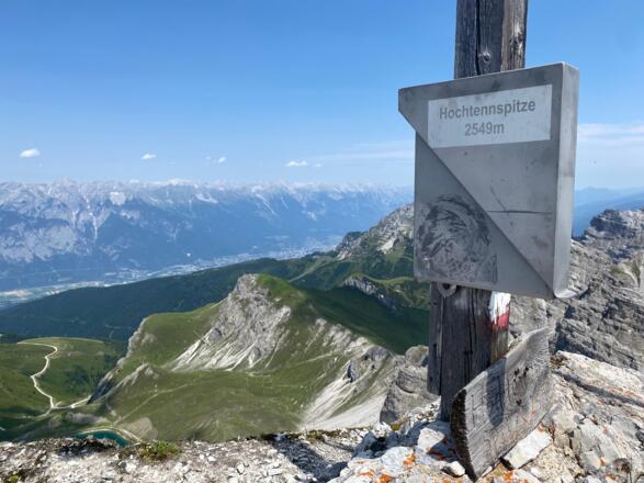 Panorama vom Gipfel der Hochtennspitze