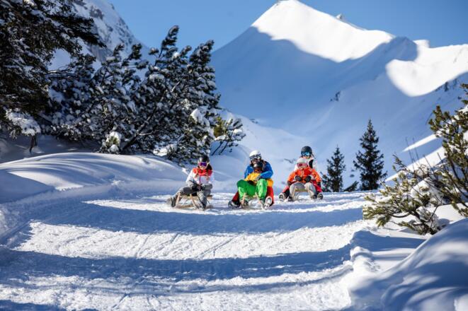 Rodeln im Gauertal (c) Stefan Kothner - Montafon T