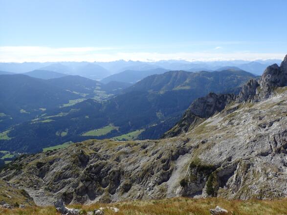 Ausblick in die Hohen Tauern