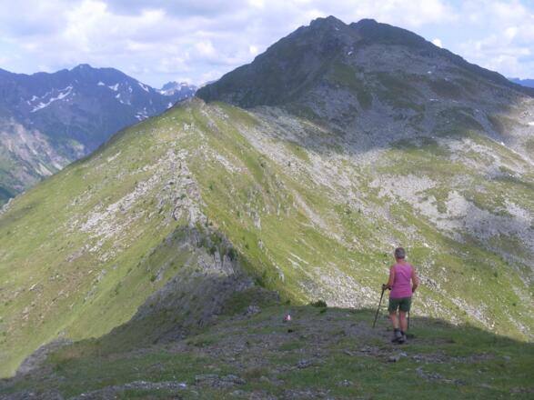 Kamm über Pollannock und Falterspitze zur Lesshöhe