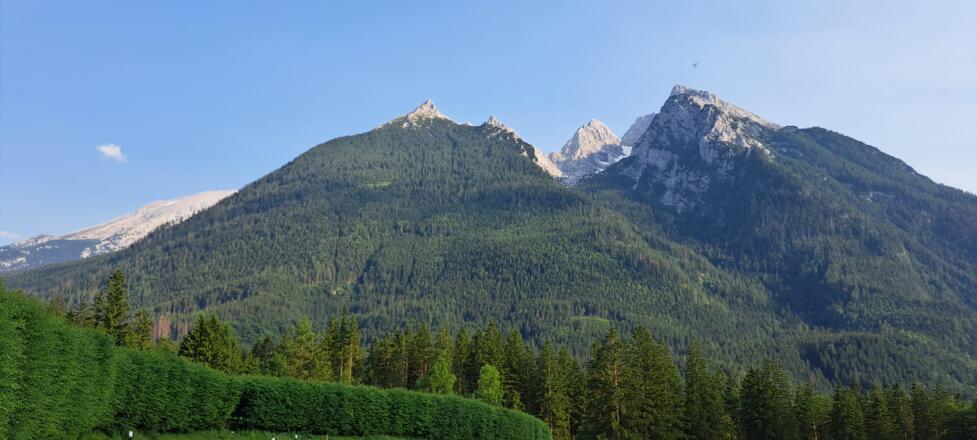 Traumhafte Bergkulisse...