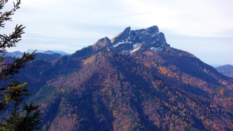 Schafberg 1782m vom Ruamkogel 1401m