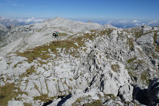 Leichtes Wandergelände an der Streitmandlscharte