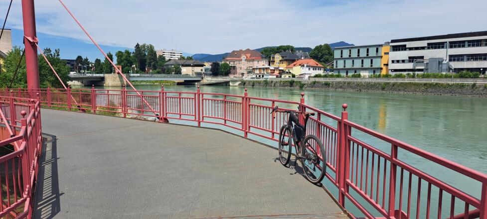 An der Salzach, kurz vor Hallein...