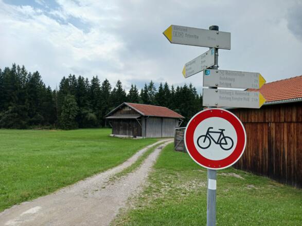 Abzweiger von der Bezigauerstraße