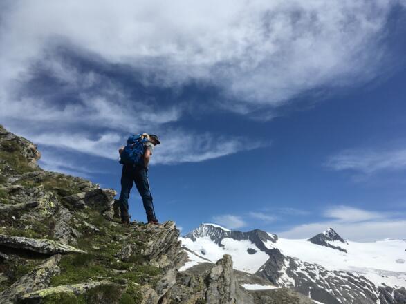 Die letzten 100hm mit Blick auf den Venediger