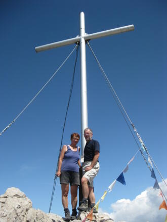 Spitzkofel Gipfelkreuz