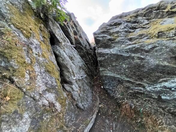 Steighilfen am Kastenstein