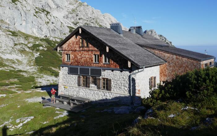Das Leopold-Happisch-Haus im Morgenlicht