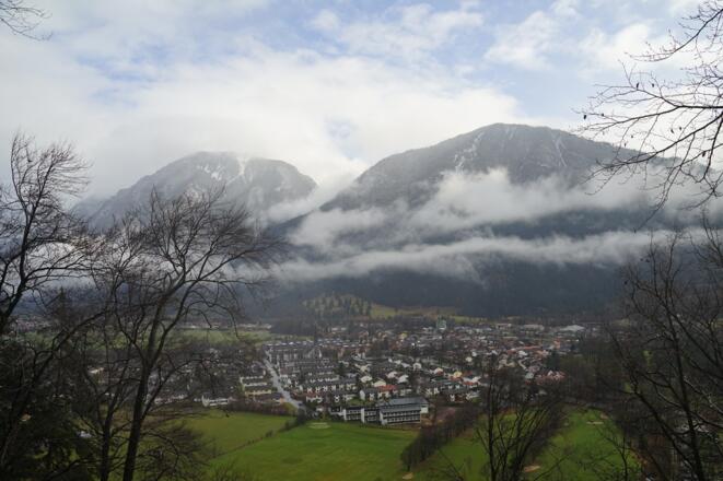Blick auf Burgrain