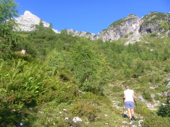 erster Blick zum Rothorn