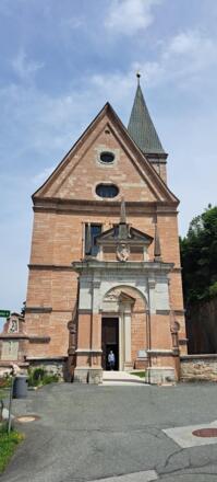 Die Kirche in Bad Dürrnstein...