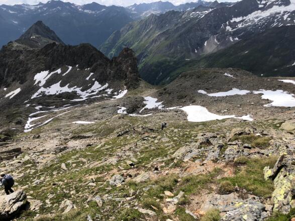 Abstieg zum Türmljoch