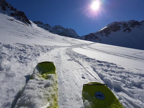 Letzter Aufschwung zum Fiderepass bei 1900 m