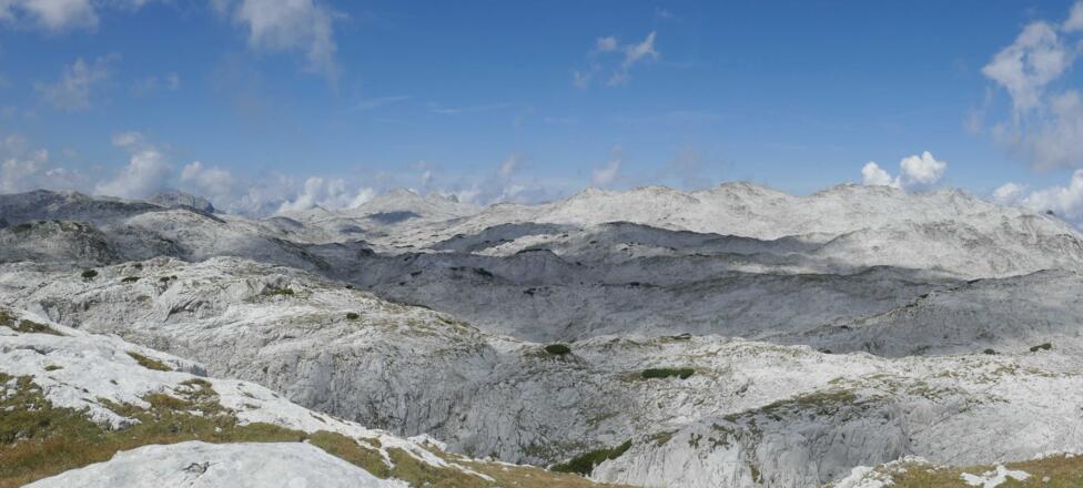 Panoramabild vom nördlichen Tennengebirge