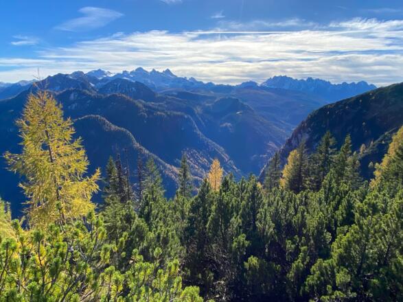 Dachstein im Gegenlicht