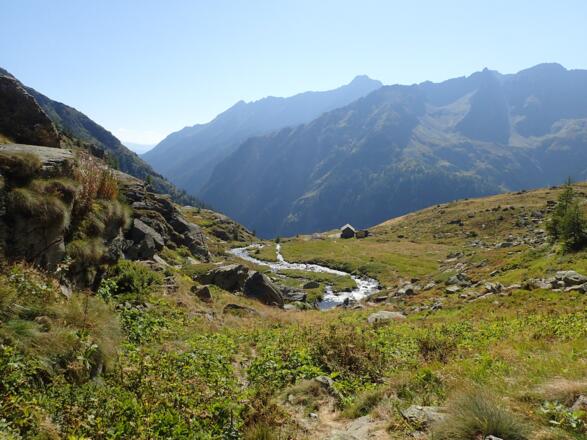 Kurz vor der Göralhütte
