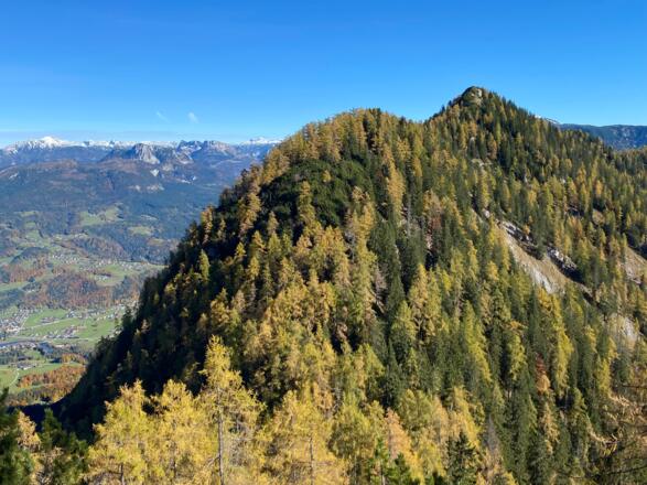 Oberhalb der Tiefen Scharte, Blick zurück
