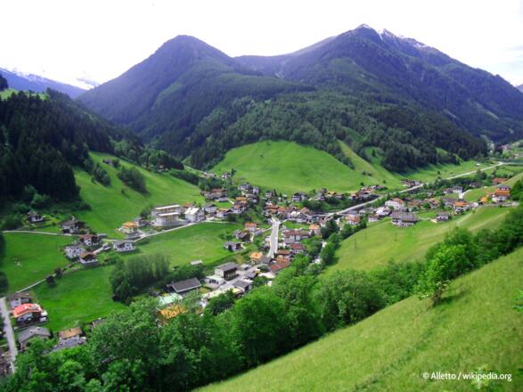 Gemeinde Sellrain with Rauer Kopf and Windegg