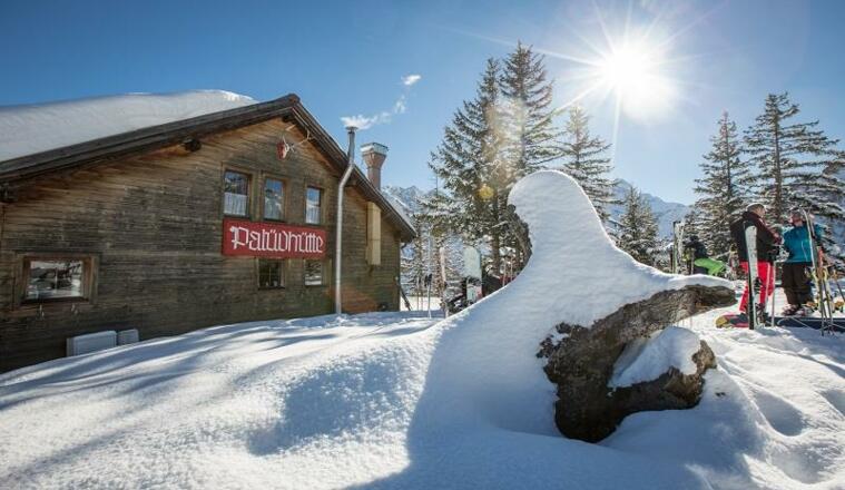 Palüdhütte Winter