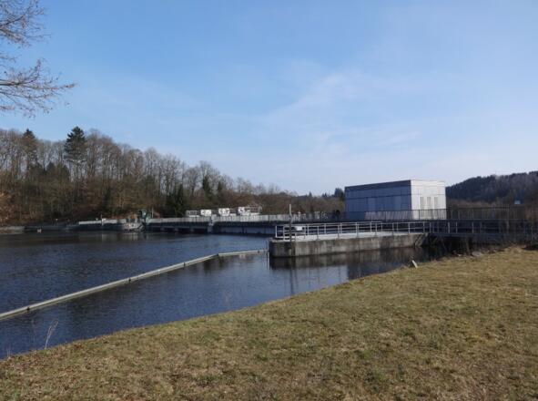 Staudamm Oberilzmühle