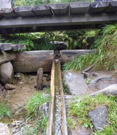 Quelle der Warmen Moldau