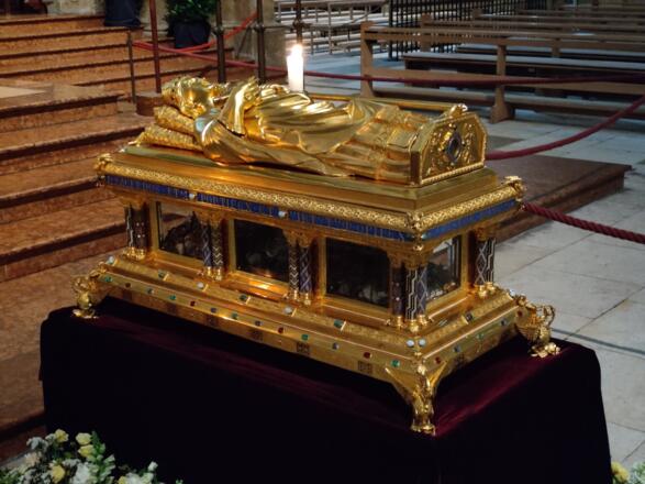 Regensburg - Dom, Schrein des hl. Wolfgang