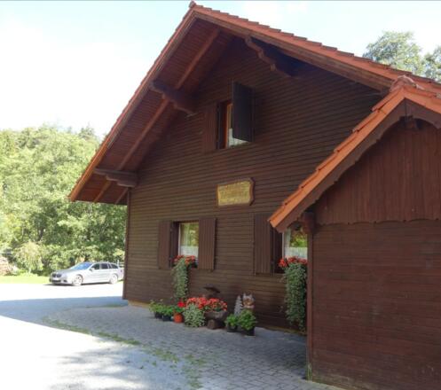 Blockhütte im Waldnaabtal