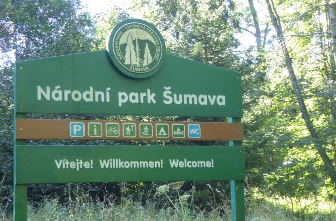Willkommen im NAtionalpark Sumava