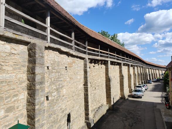 Rothenburg /T. - Stadtmauer