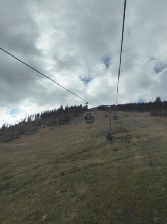 mit der Arber Bergbahn geht es hinauf