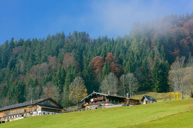 Der Berggasthof Hohe Asten (1104 m)