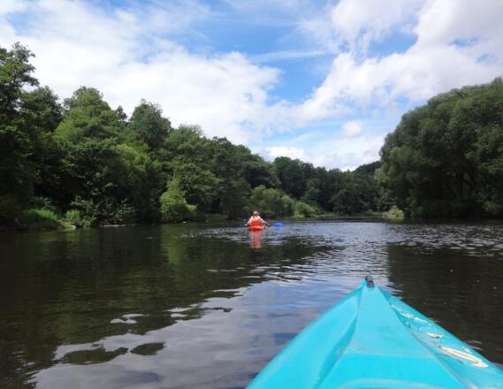 Am Regen kurz vor Miltach