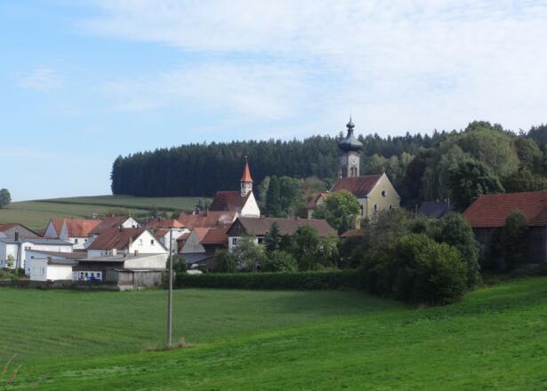 Blick auf Wilchenreuth