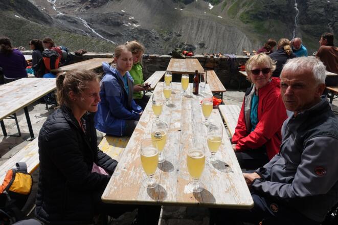 Endlich auf der Hütte