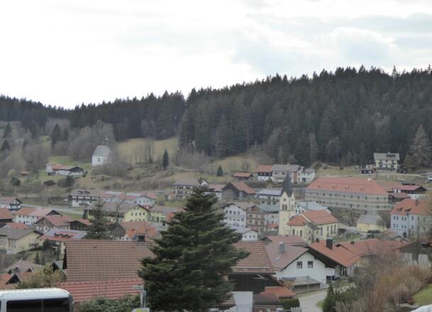 Blick auf St. Englmar von Norden