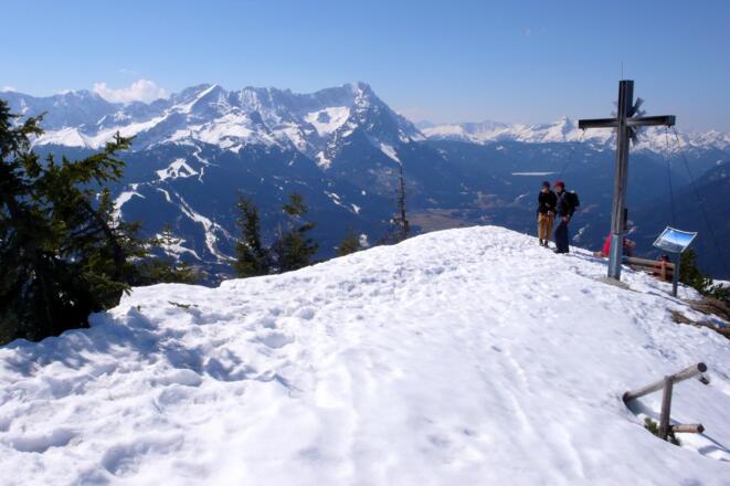 Der Eckenberg, der Vorgipfel