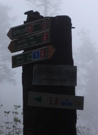 Regensburger Stein Markierung