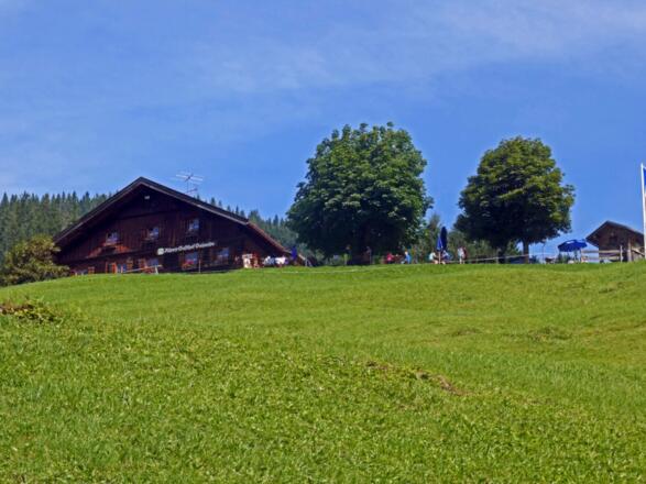 Einkehr in der Gaisalpe