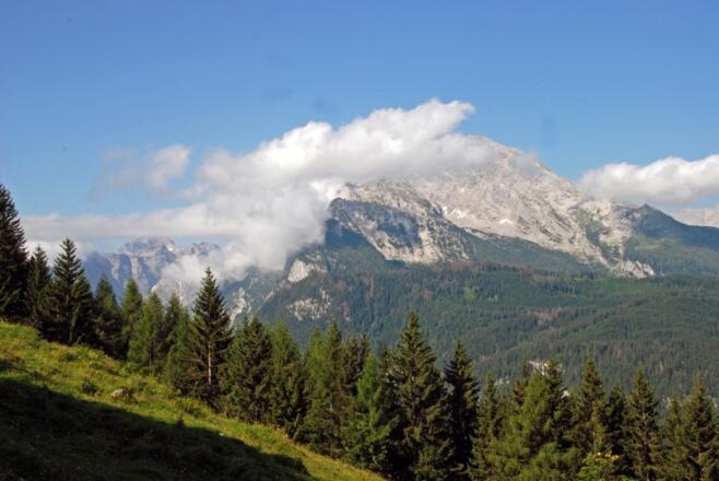 Wolkenbildung am Watzmann