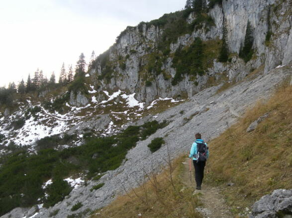 Rückweg am Schlechinger Wanderweg