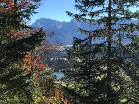 Blick auf den Geroldsee