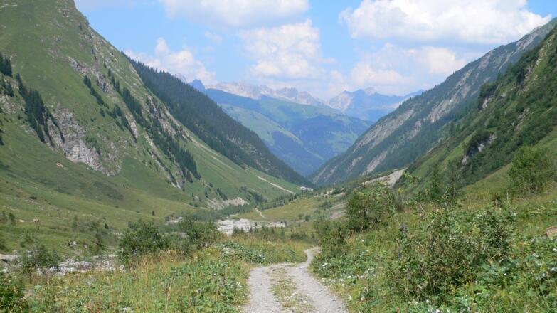 Rückblick zur Sulzlalm