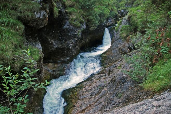 In der Weißbachschlucht